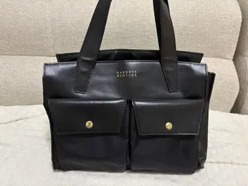 BARNEY'S NEW YORK 블랙 토트백