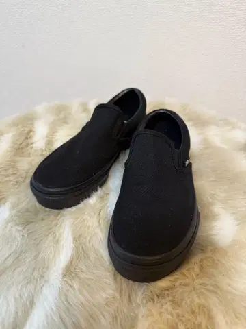 VANS 블랙 슬립온 23cm 거의 새상품