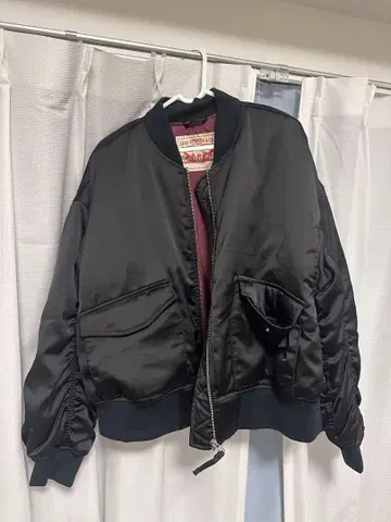 LEVI STRAUSS 봄버 자켓 M 블랙