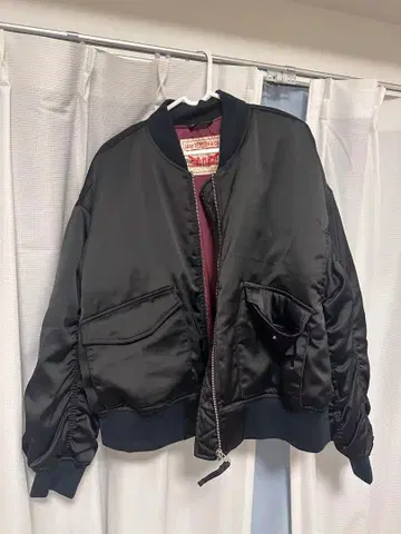 LEVI STRAUSS 봄버 자켓 M 블랙