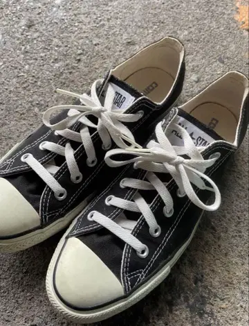 CONVERSE ALL STAR 블랙 로우컷