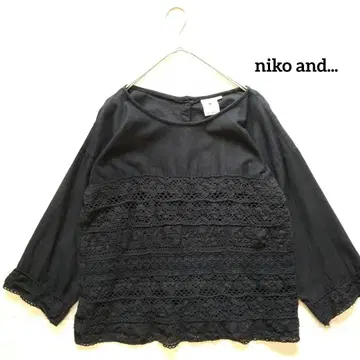 niko and - 니코앤드 뒷단추 오픈 레이스 블라우스 3