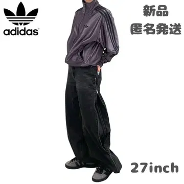 adidas 지퍼 데님 워시드 청바지 3 27inc