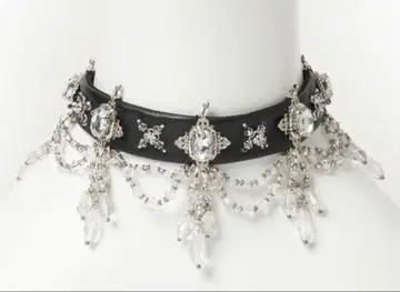 타나카 다이스케 crystal rhombus black choker