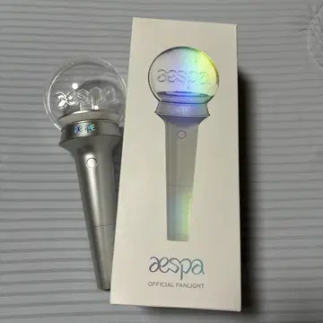 aespa 공식 팬 라이트 응원봉 덤 (트레이딩 카드) 포함