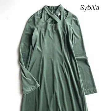 새상품급 시빌라 롱 원피스 드레스