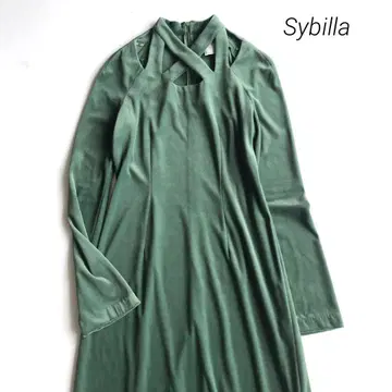 새상품급 시빌라 롱 원피스 드레스