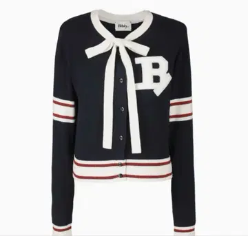 Bibiy. [ 정품 ] B. CLUB TIE CARDIGAN 네이비