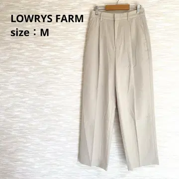LOWRYS FARM 슬랙스 [ M ] 와이드 팬츠 오피스 심플 1383
