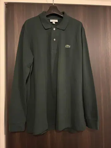 라코스테 오리지널 핏 긴팔 피케 셔츠