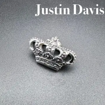 [ 특가품 ] Justin Davis 제조 중지 크라운 브로치 핀 배지