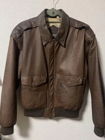 PRESTON & YORK 천연 가죽 가죽 자켓