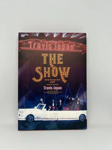 Travis Japan THE SHOW DVD 일반ver 초회 프레스