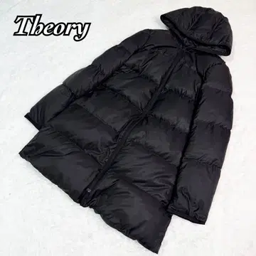 띠어리 다운 코트 후드 사이즈 M