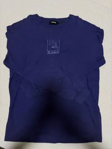 XLARGE 보라색 롱 T L 사이즈
