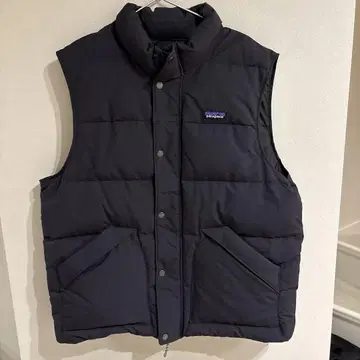 patagonia 네이비 남성용 다운 베스트 다운드리프트 베스트