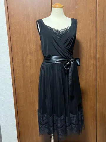 ESPRITMUR 포멀 결혼식 원피스 드레스 블랙