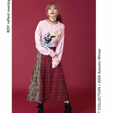 LiSA ROY reflect overjoy CAT 롱 슬리브 T셔츠