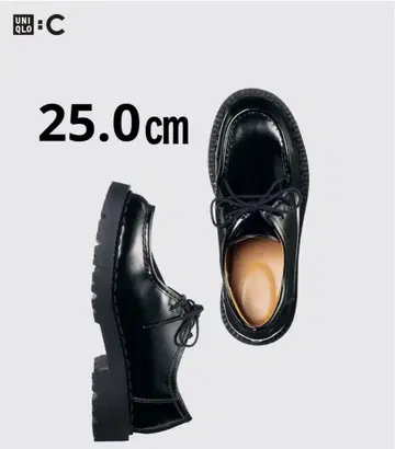 UNIQLO C 레이스업 슈즈 25cm