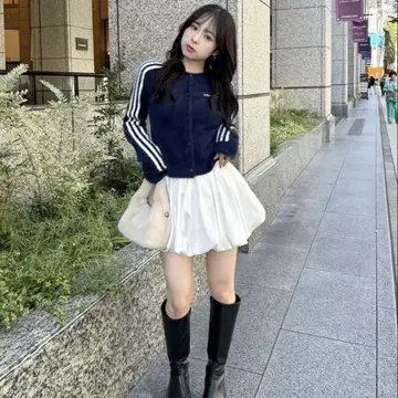 정품 택 포함 새상품 플러피 니트 가디건