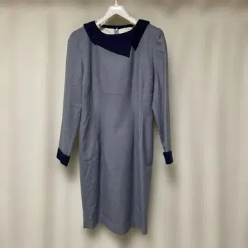 Collection 원피스 긴팔 네이비 블루 9AR