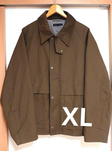 UNIQLO 유니클로 유틸리티 숏 블루종 브라운 XL