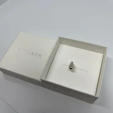 SARARTH ELLIPSE DROP 귀걸이 PURE SILVER 999