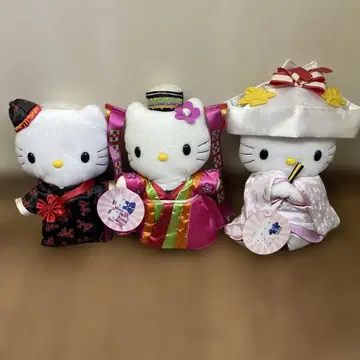 헬로키티 봉제 인형 묶음 판매