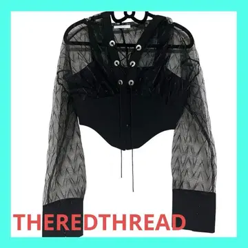 THEREDTHREAD 시스루 뷔스티에
