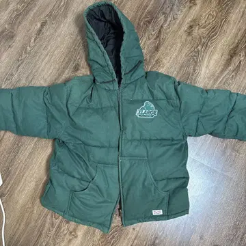 XLARGE 다운 자켓 L 사이즈 다크 그린