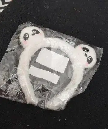 팬더 귀 달린 헤어밴드 3e