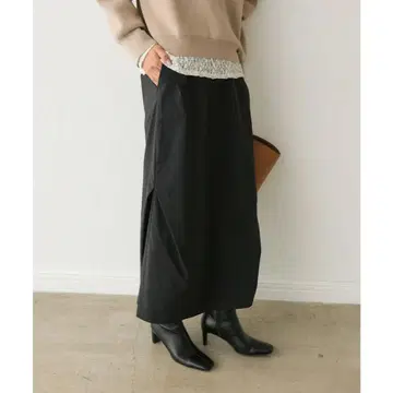 새상품 리브 드와 [ RIVE DROITE ] 벨 쉐이프 맥시 스커트