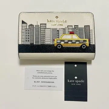 새상품 kate spade NYC 빅 애플 접이식 지갑
