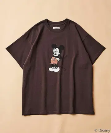 FREAK'S STORE 미키 프린트 반팔 T셔츠