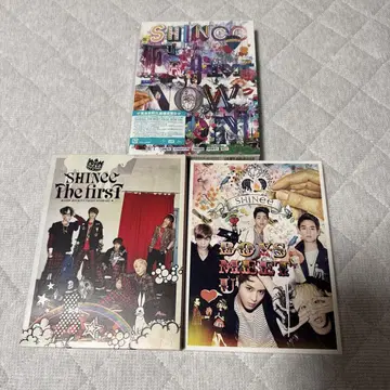 SHINee CD+DVD 세트 3작품 세트