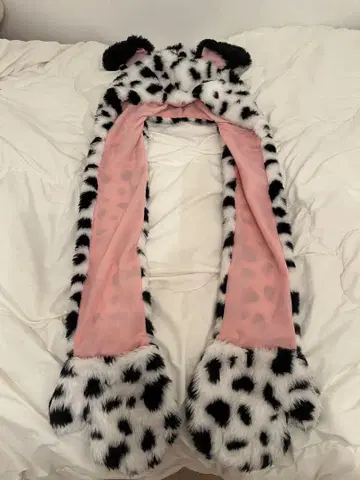 디즈니 101마리 강아지 머플러 캡