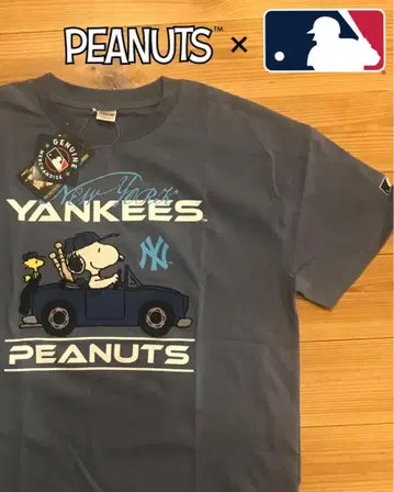 MLB New York Yankees x peanuts 콜라보T셔츠