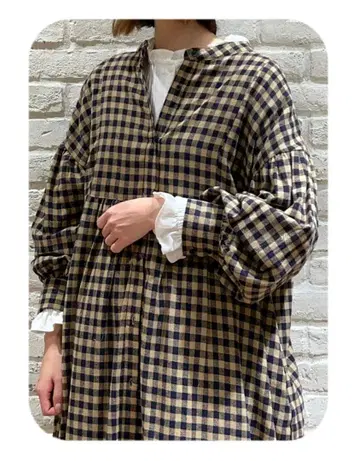 sm2 뒷 리본 볼륨 소매 원피스