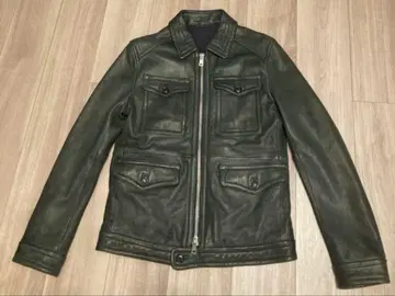 [새상품급] Paul Stuart 폴 스튜어트 가죽 자켓