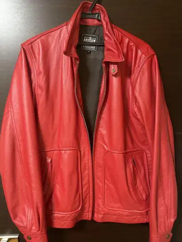 KADOYA k'sleather 자켓 3L 레드