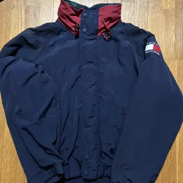 TOMMY HILFIGER 네이비 레드 자켓 90s L 사이즈