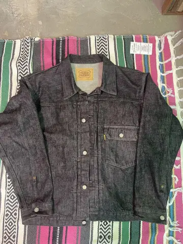 STANDARD CALIFORNIA 블랙 데님 자켓 W44