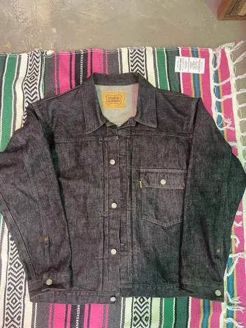 STANDARD CALIFORNIA 블랙 데님 자켓 W44