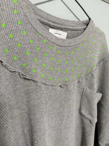 FACETASM DOT WAFFLE SWEAT