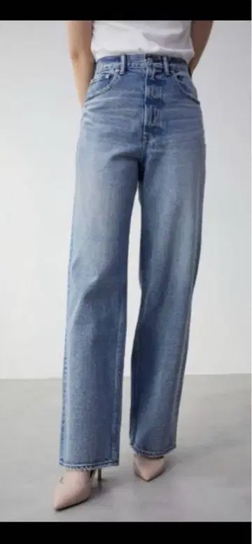 AZUL by moussy HIGH WAIST DENIM XS