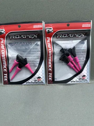 ROAPEX 티 토네이도 타입 75mm&50mm 2팩 핑크