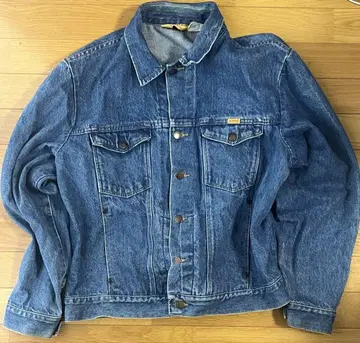 RUSTLER XL 데님 자켓 made in USA