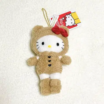 산리오 헬로키티전 교토 키티 마스코트 키링 곰 수트 곰