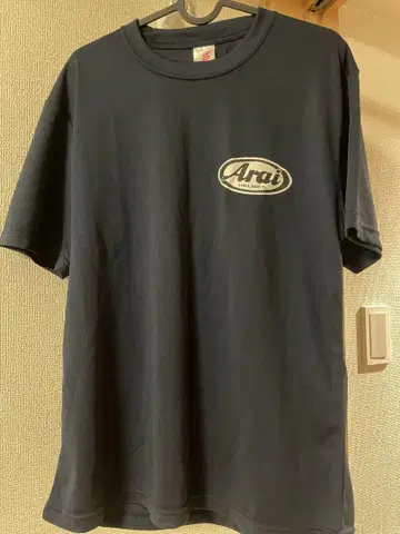 Arai 네이비 T셔츠 L 사이즈 메쉬