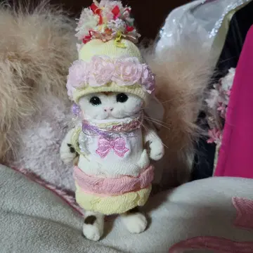 양모 펠트 고양이